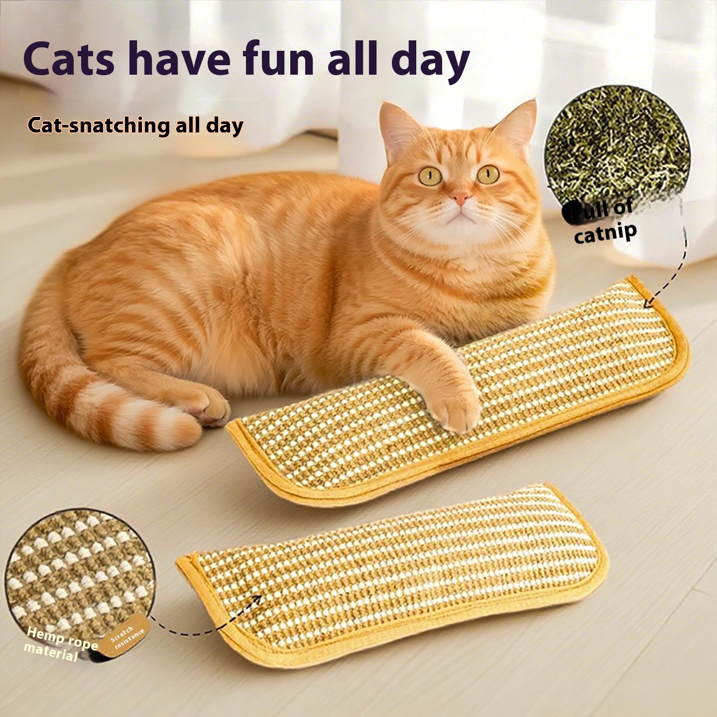 Catnip Pillow Molar Long Lasting Self-Hi Relieving Stuffy