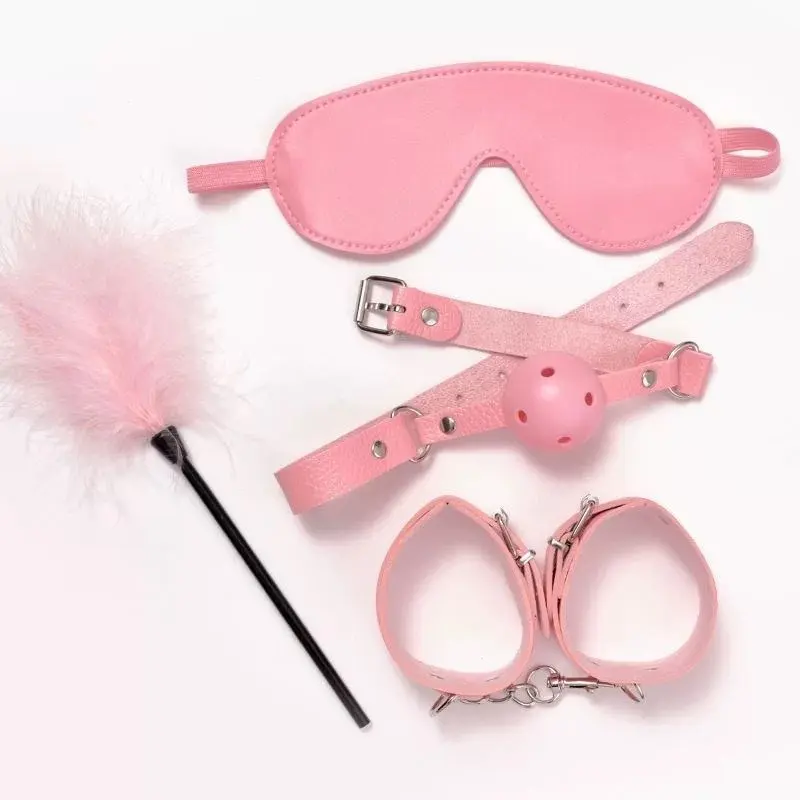 Set of Equipment and Supplies Mouth Ball Feather Stick