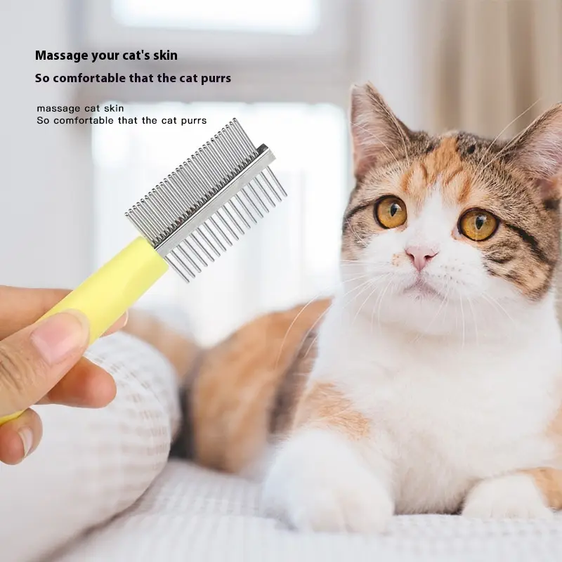 Needle Comb Brushed Fluffy Nail Scissors Comb Cat