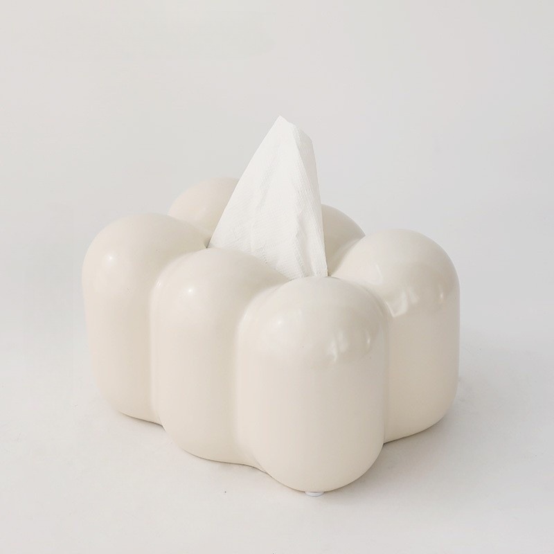 European-style Minimalist Creative Household Ceramic Paper Extraction Box - Image 5