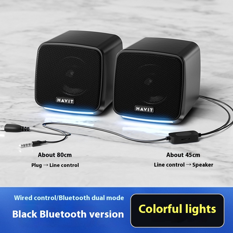 Speaker Household Desk Notebook Wired Bluetooth Speaker 3