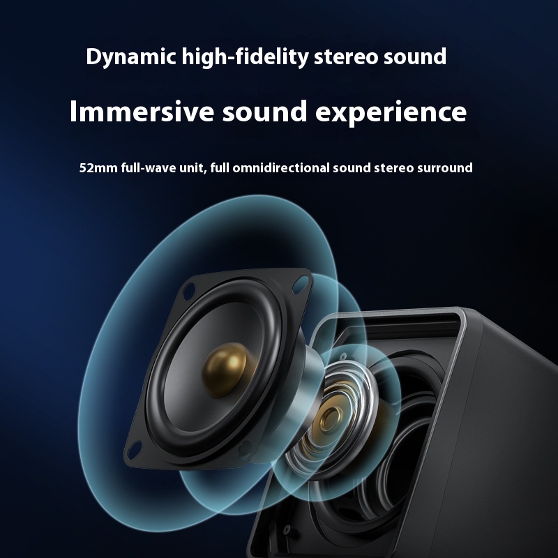 Speaker Household Desk Notebook Wired Bluetooth Speaker 4