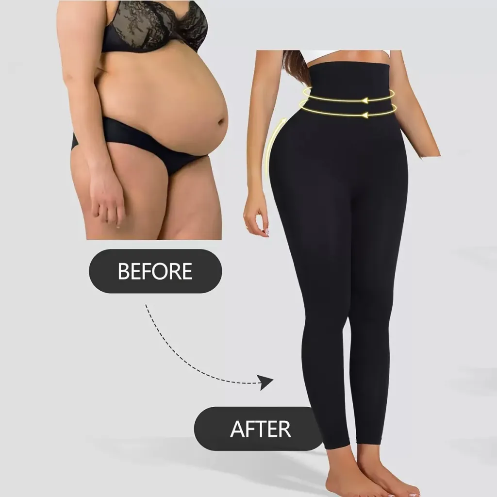Body Shaping Yoga High Waist Leg-shaping Pants - Black
