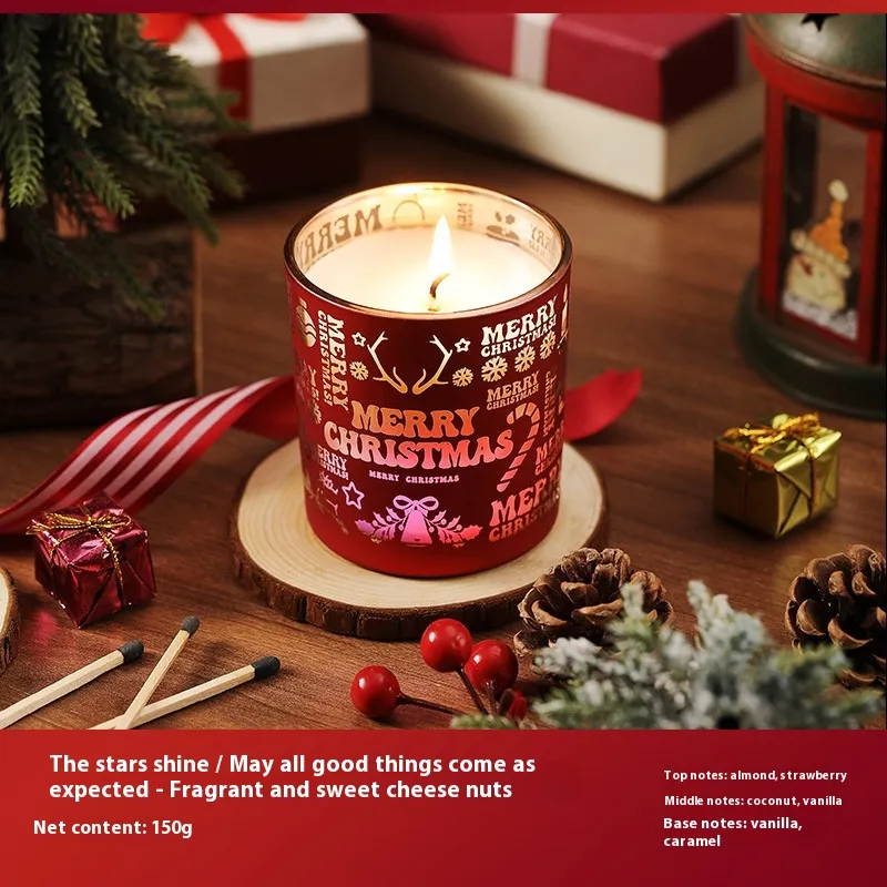 New Christmas Holiday Decoration Laser Hollow Atmosphere Ornaments - Sweet Cheese Nuts