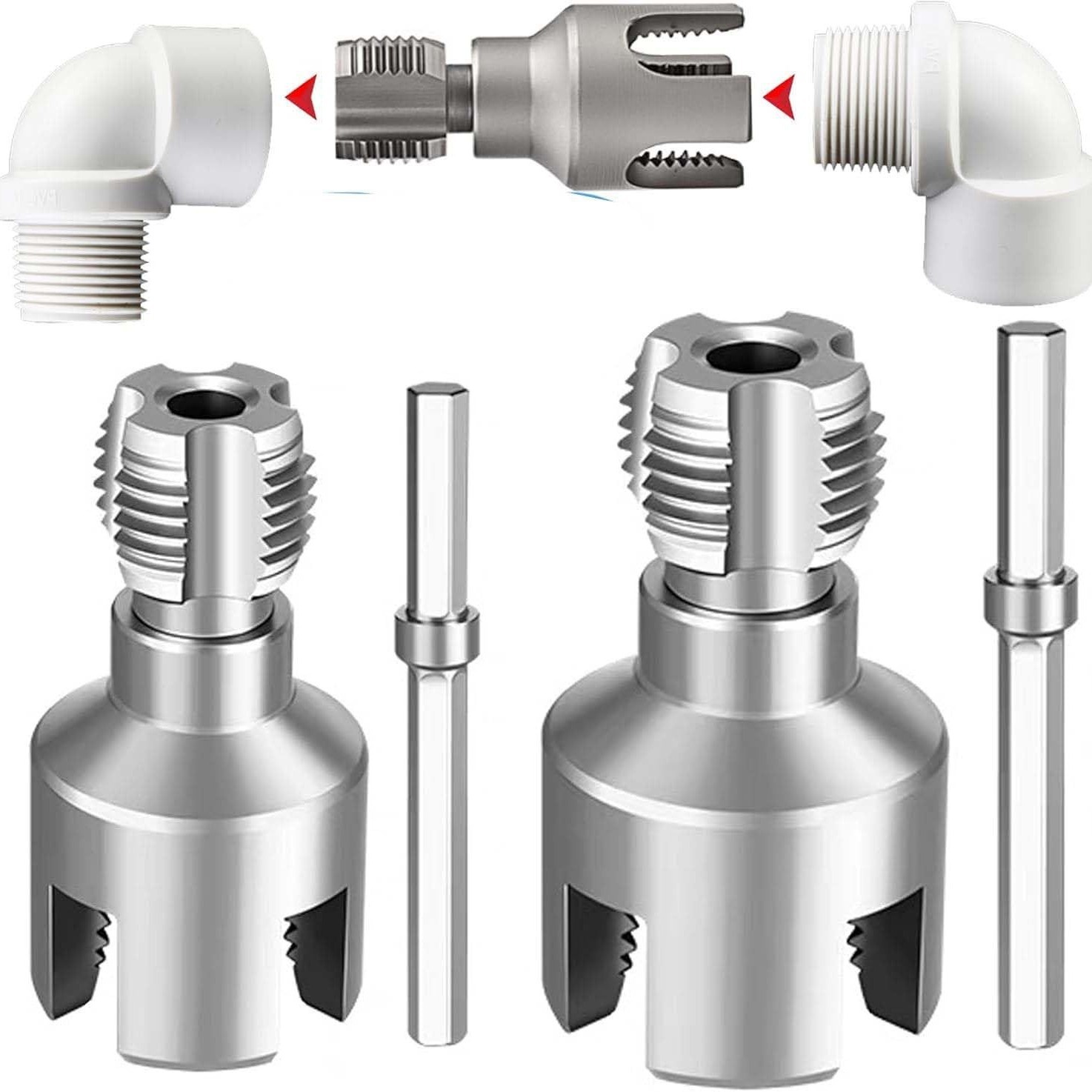 Water Pipe Wire Opener PPR Hose 4 Points 6 Points Internal Thread Outer Wire