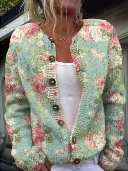 3D Digital Printing Cardigan Knitted Coat Style5 - Shop at LoveMi