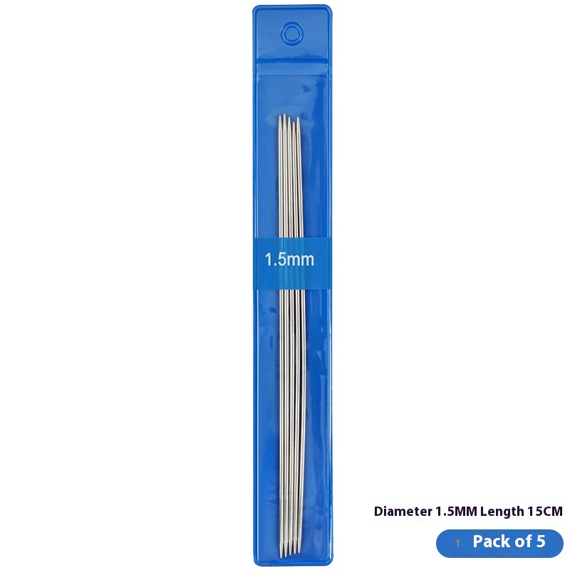 Stainless Steel Sweater and Doll Weaving Needle Set – Thick 1.5mm