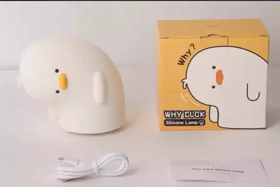 Silicone Night Lamp Bedside High-grade Atmosphere