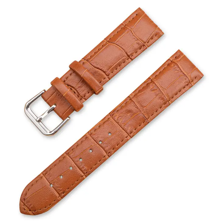 Leather Strap With Cowhide And Bamboo Knot Pattern