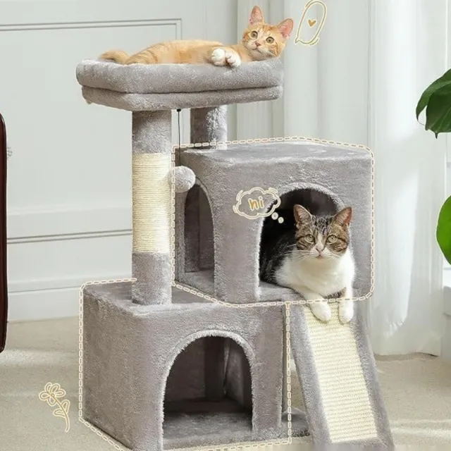 Creative Household Sisal Cat Climbing Frame Cat Nest Toy Gray - Shop at LoveMi