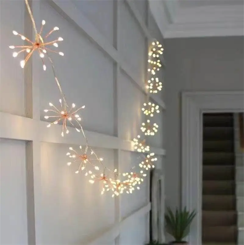Dandelion Led Solar Fireworks Lamp