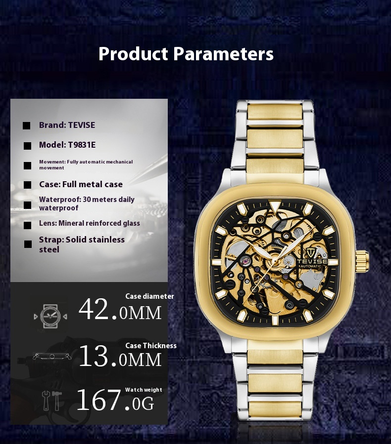 Automatic Mechanical Watch For Men