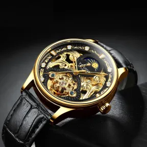Side profile of the watch