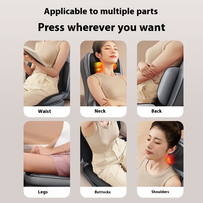 Massage Back Cushion Waist Neck Massager - Image 1