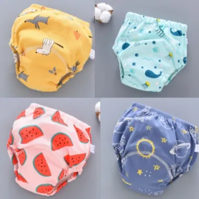 Baby Training Pants Washable 6-layer Gauze Diaper Cover