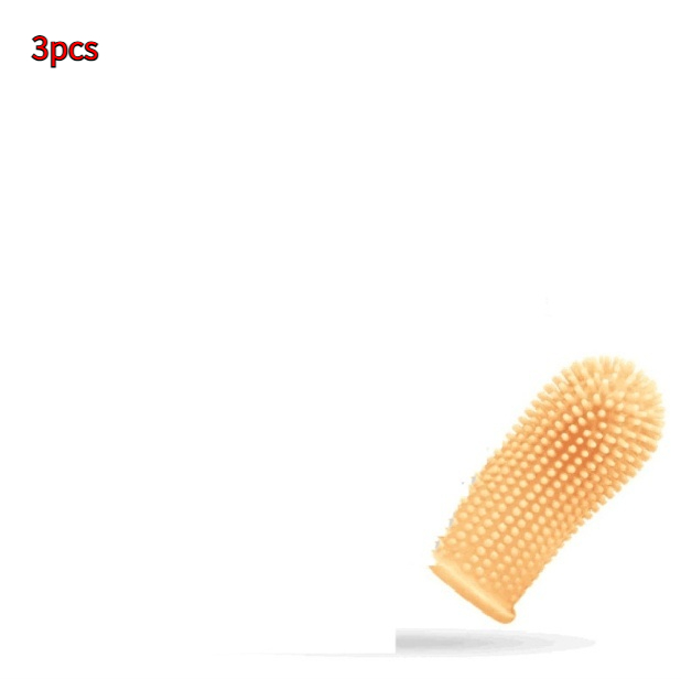 Brosse à dents doigtier silicone chien chat — Hygiène dentaire 24