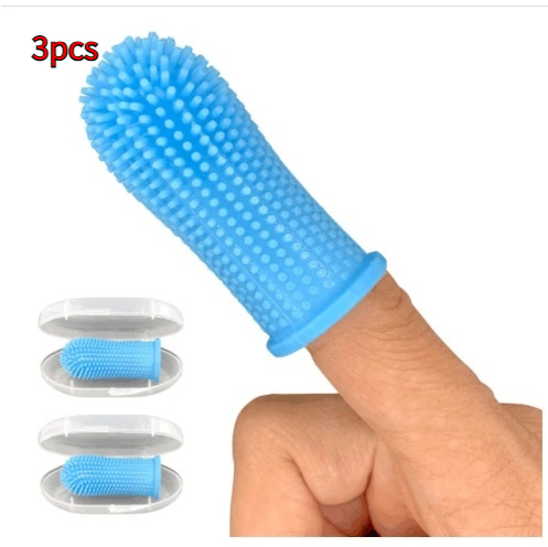 Brosse à dents doigtier silicone chien chat — Hygiène dentaire 29
