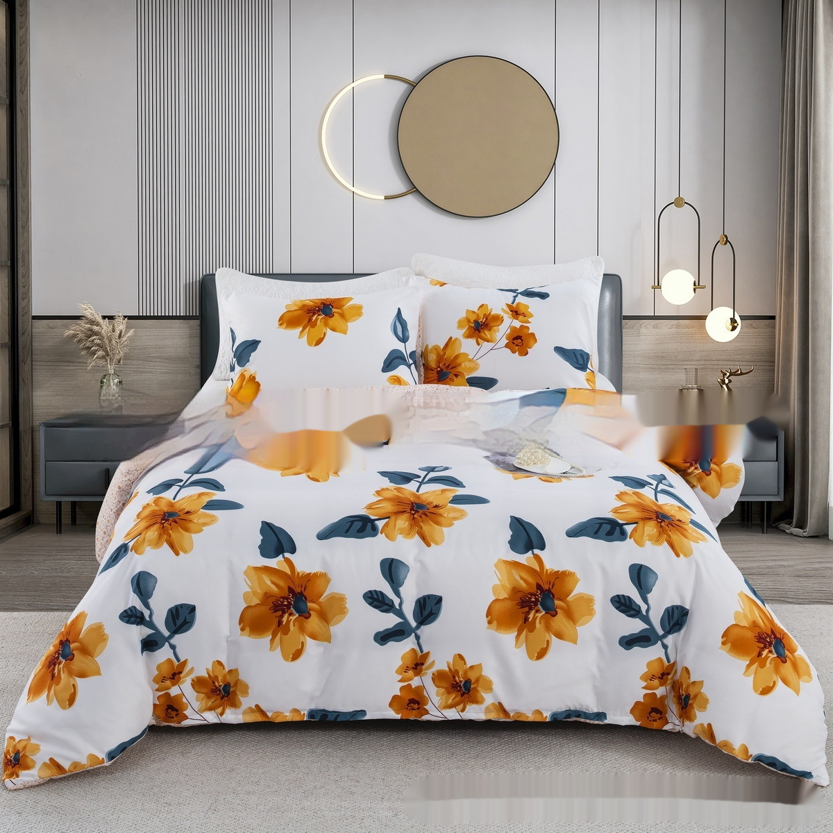 بدلة ثلاثية مريحة وعصرية بلطف على البشرة