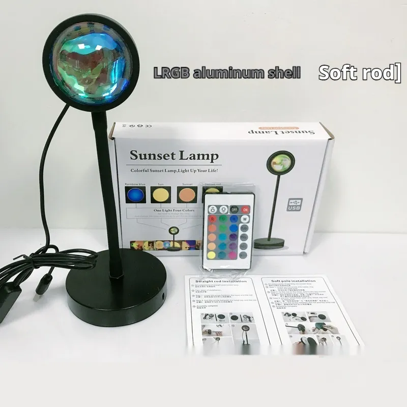 Sunset Projection Lamp Projector Night Light Wall