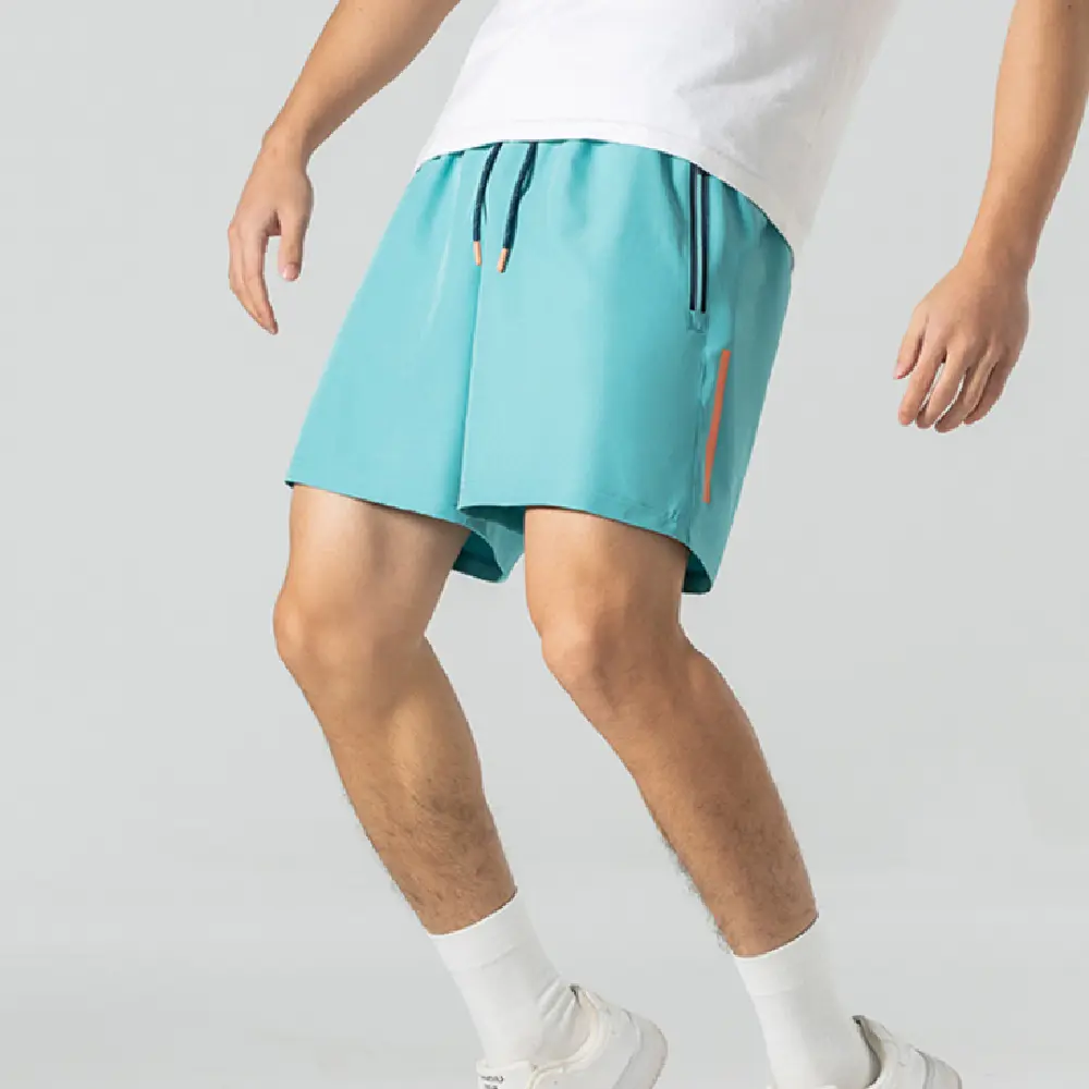 Fashion Personality Men's Ice Silk Beach Pants