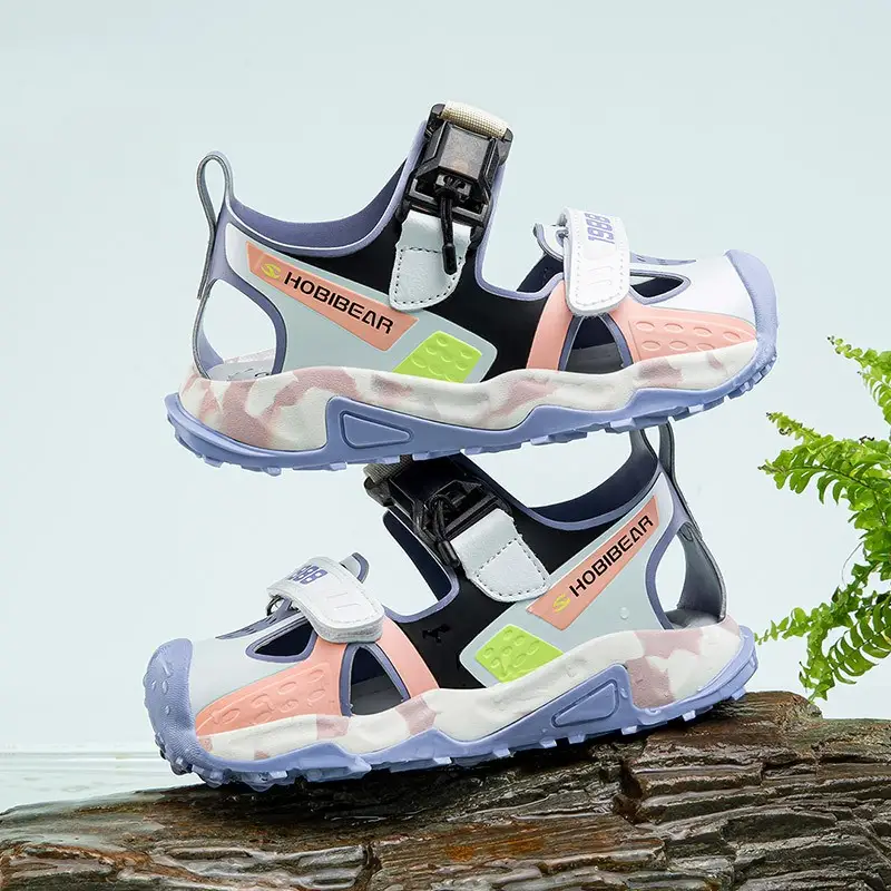 Children's Campus Daily Casual Sandals Solid Color