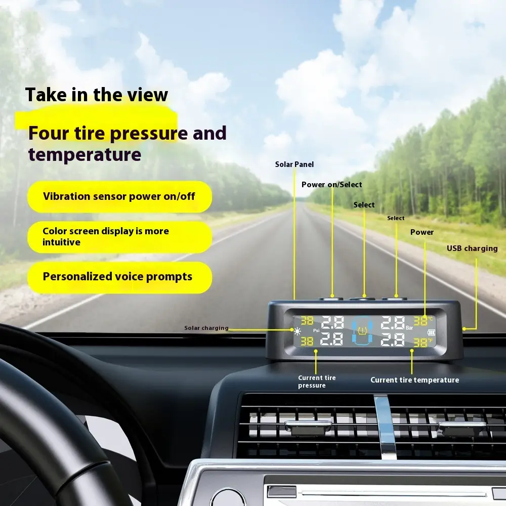 T12 Tire Pressure Monitoring TPMS Four-wheel