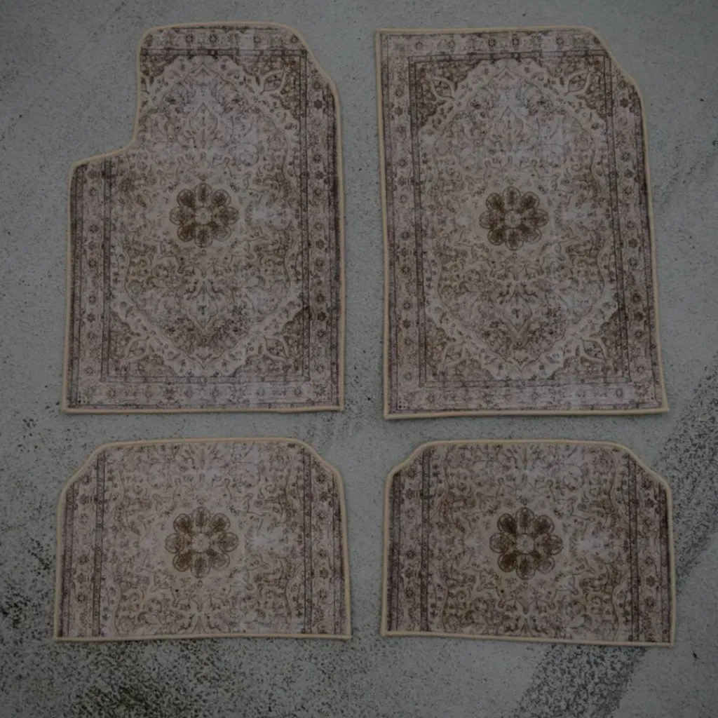 Car Bohemian Retro Ethnic Style Stain-resistant Wear-resistant Foot Mat - Color 10