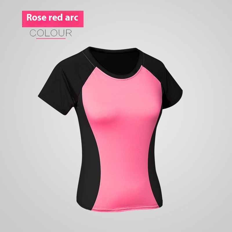 Sportswear Women's Gym Running Quick Drying Clothes Rose Red - Shop at LoveMi