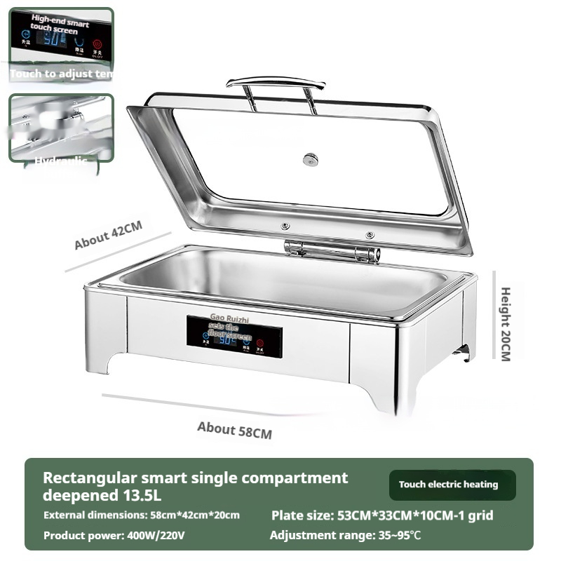 Stainless Steel Hydraulic Buffet Stove Fireless Cooker