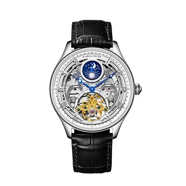 Business Leisure Waterproof Watch With Steel Strap