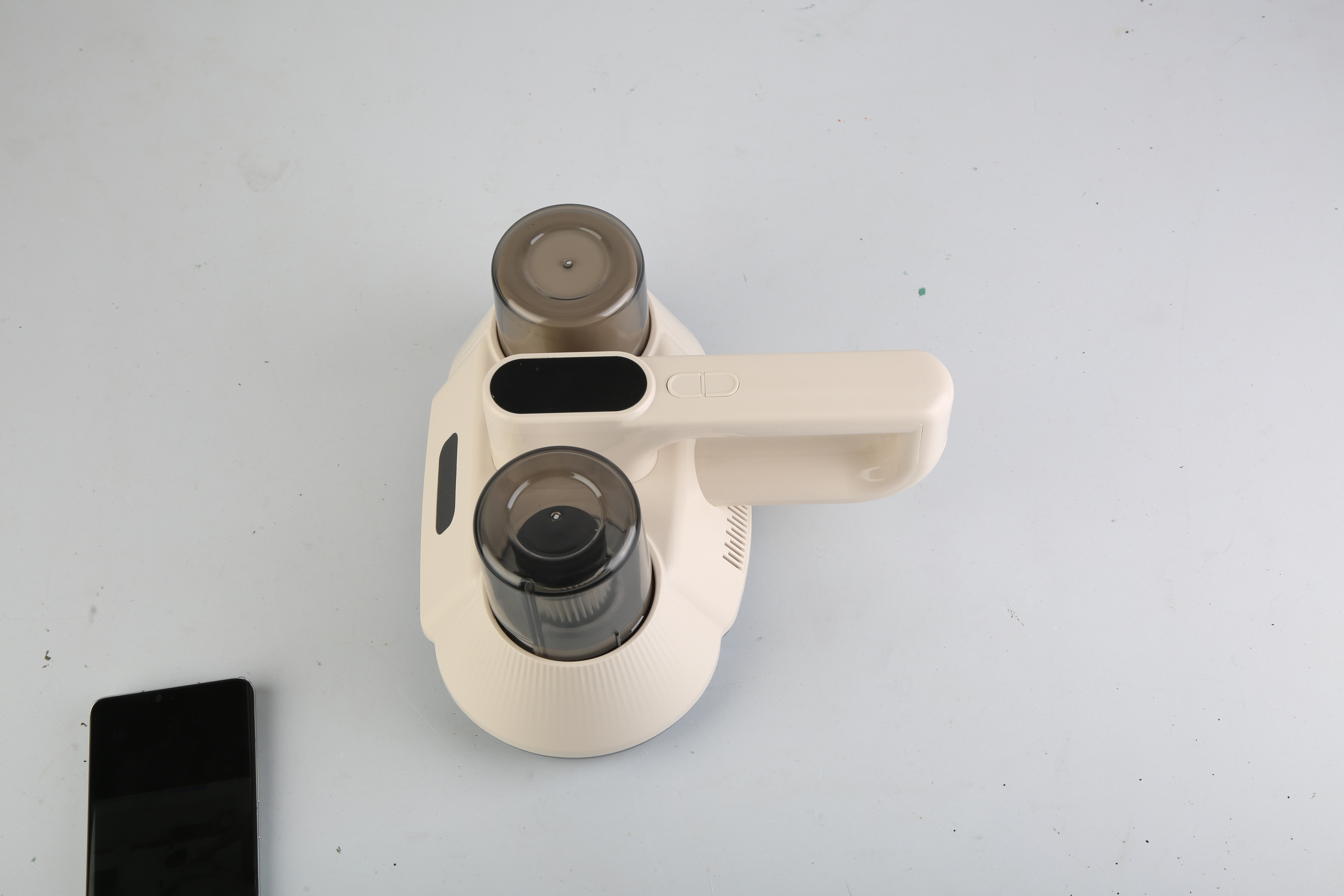 15000 Pa Bed Vacuum Cleaner – Double-Cup & UV-C Sanitizer