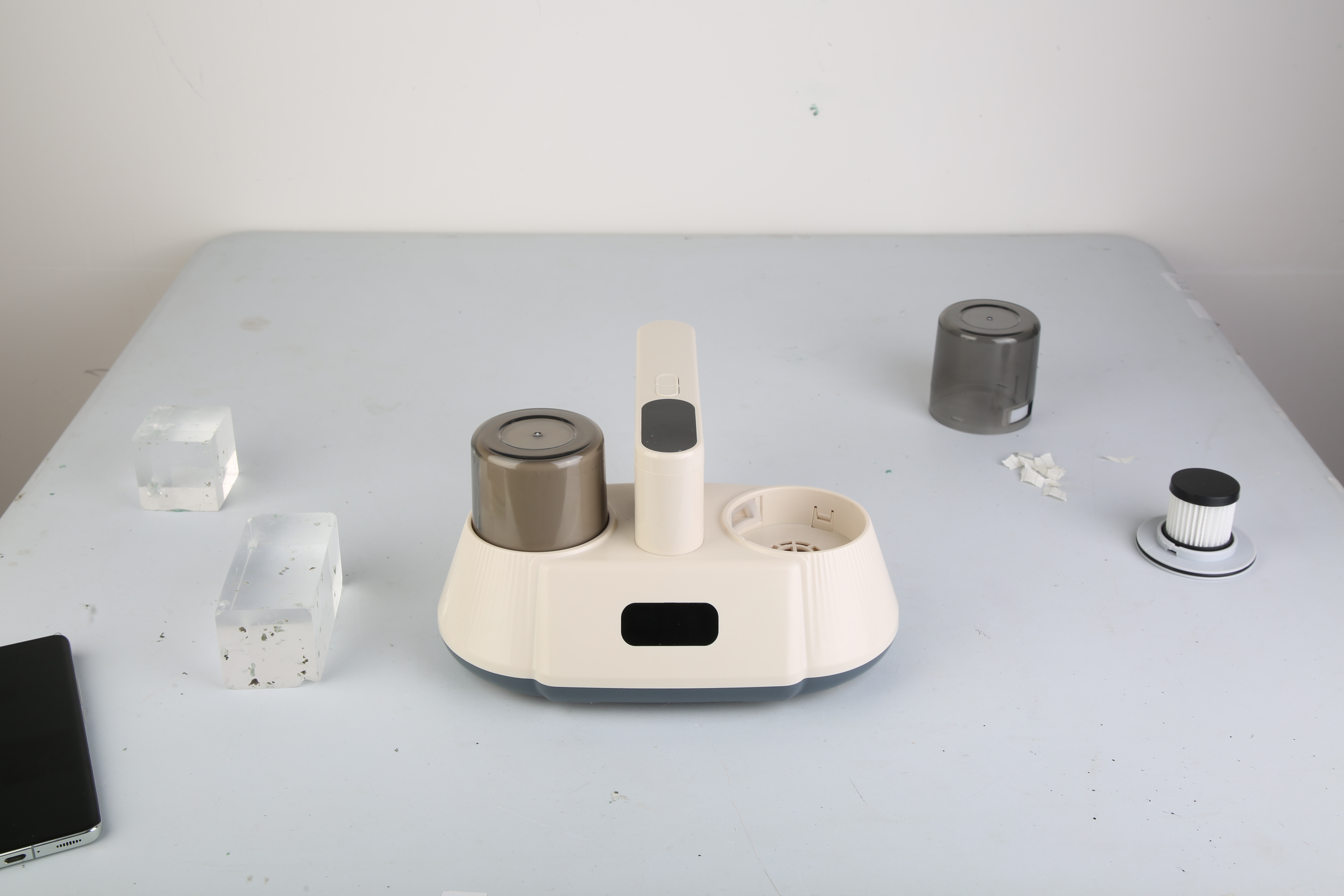 15000 Pa Bed Vacuum Cleaner – Double-Cup & UV-C Sanitizer