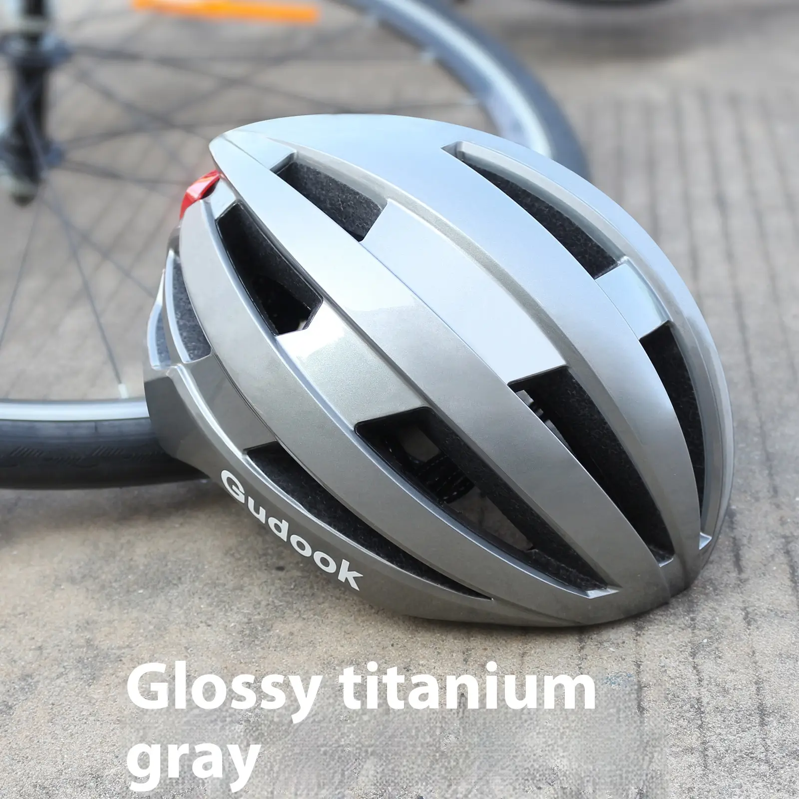 LED Light Bicycle Riding Integrated Helmet Light Men And Women Four Seasons Ventilation Breathable Comfortable