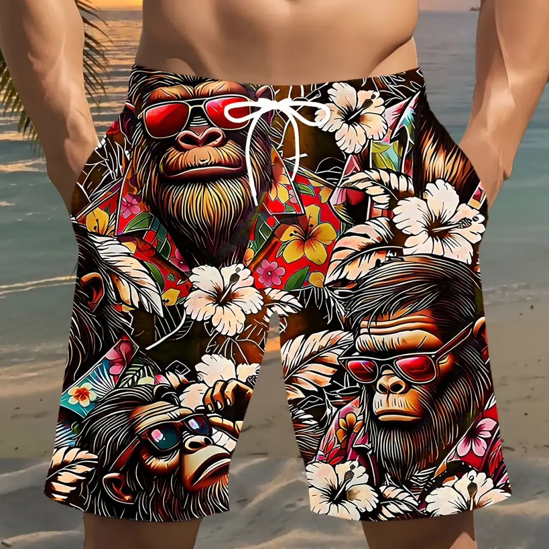Men's Casual Fashion Simple Breathable Shorts