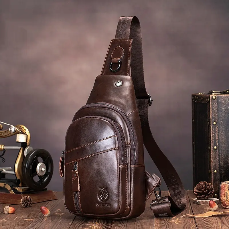 Retro Statement Messenger Bag