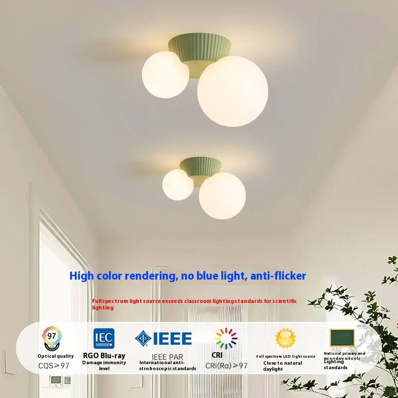Full Spectrum French Cream Style Aisle Ceiling