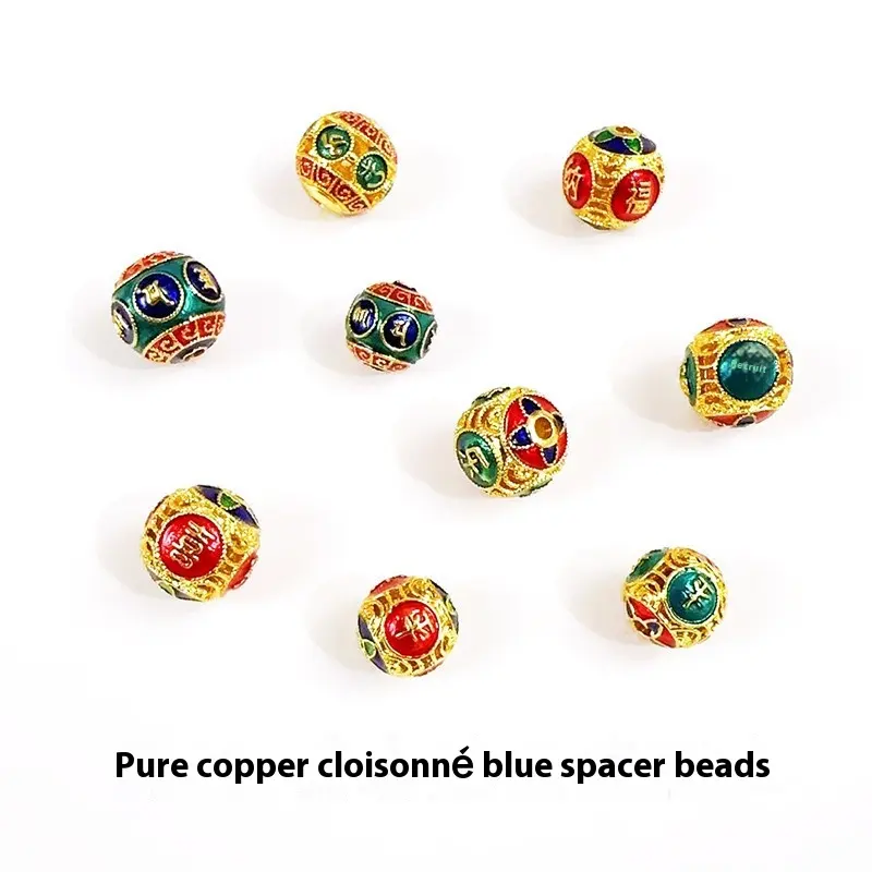 Temple Same Cloisonne Peace Joy Lucky Fortune