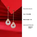 E2445 Magnolia Stud Earrings