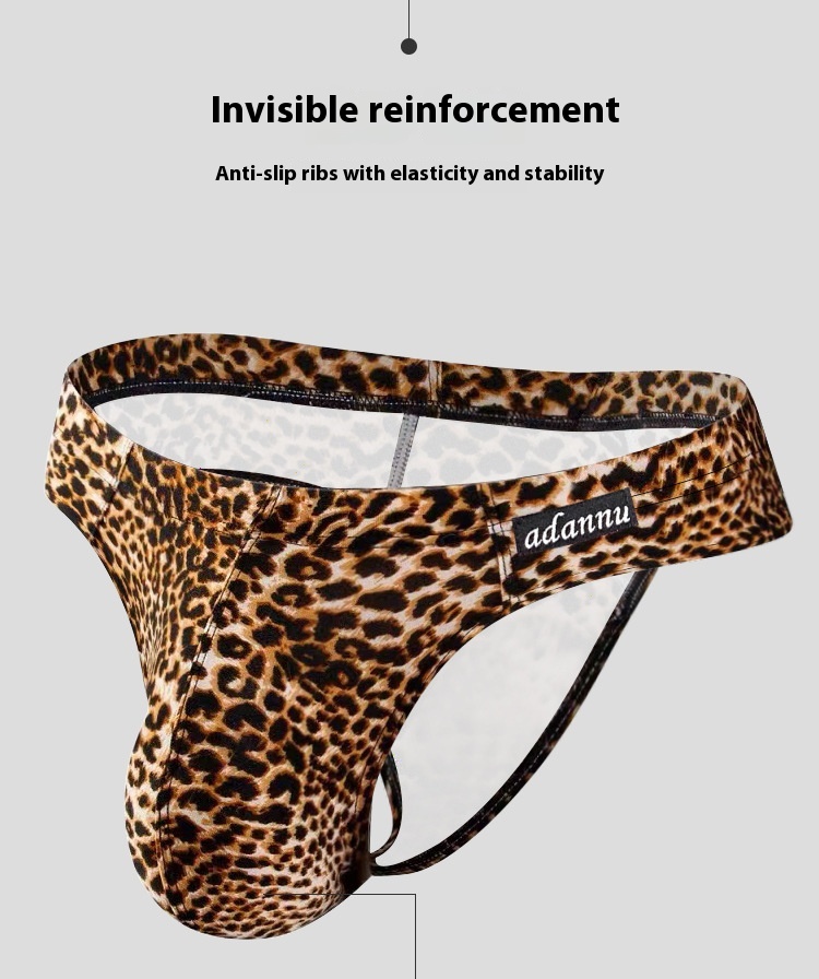 Leopard Print Briefs Couple's Same Sexy Low Waist | Elevated Statement