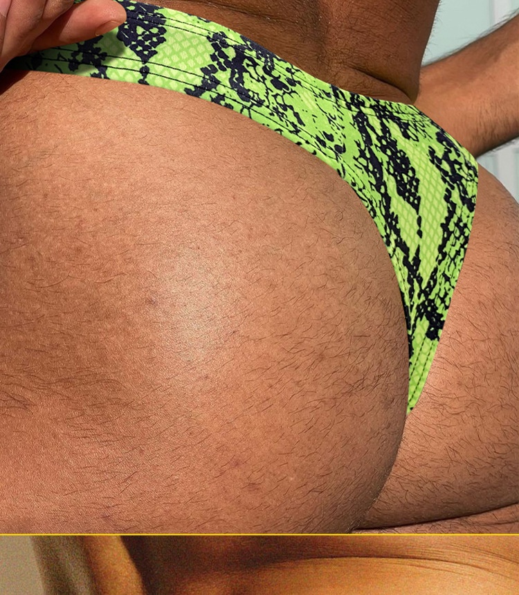Leopard Print Briefs Couple's Same Sexy Low Waist | Elevated Statement