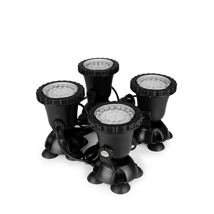 Color LED Fish Cylinder Lamp LED Dive Mountain Pool