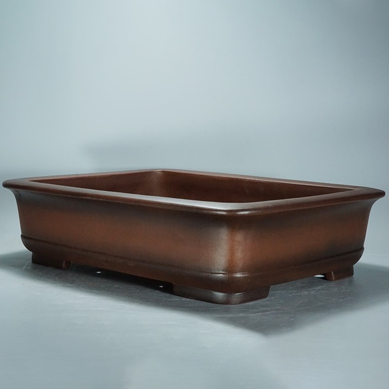 Handmade Purple Clay 67cm Large Rectangular Basin