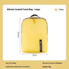 Buggy Bag Underwear Portable Packing Stool Multi-color - Yellow - View 1