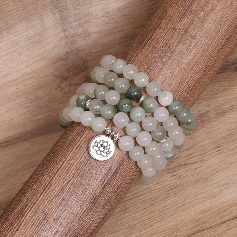 108 Beaded Elastic Bracelet For Men And Women