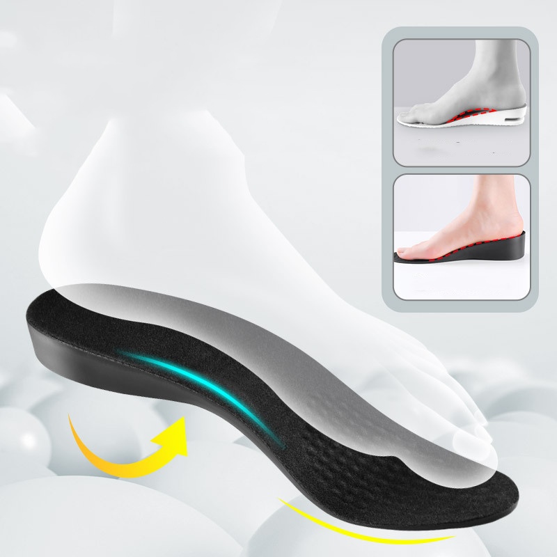 Male Invisible Shock-absorbing Inner Height Increasing Insole