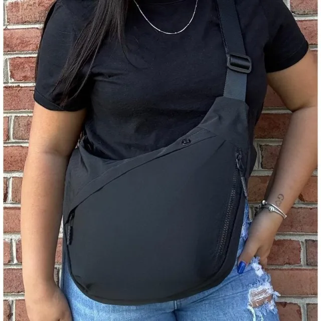 Adjustable Shoulder Strap And Modern Design Black - Shop at LoveMi