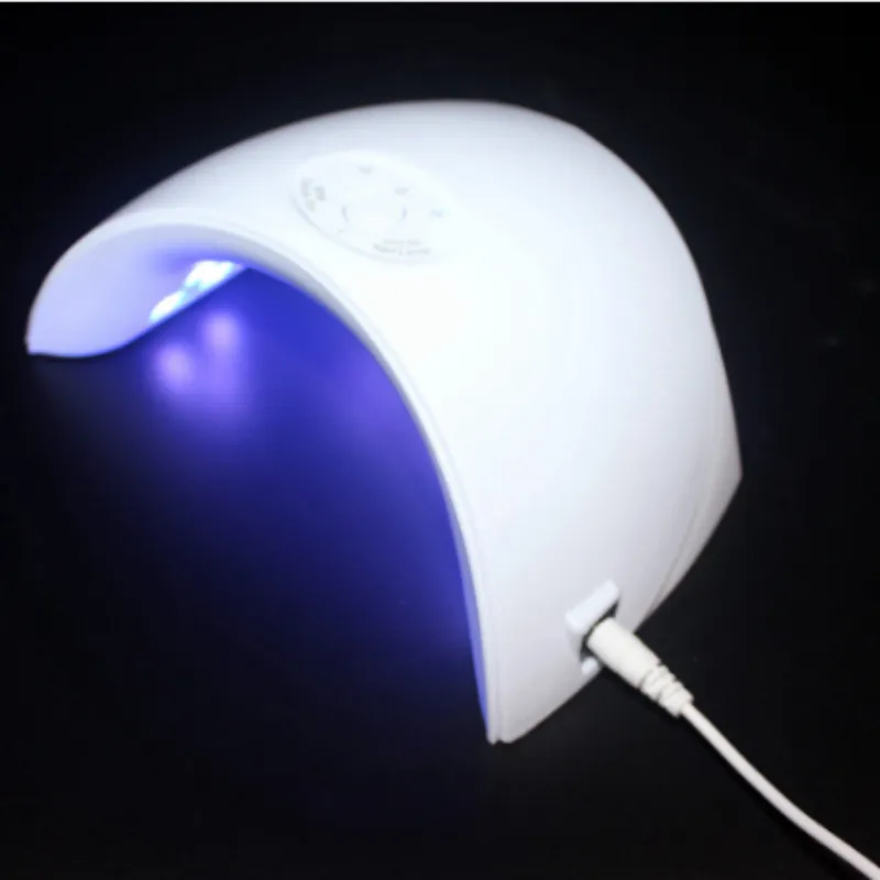 Led UV Lamp 12pcs LED Nail Dryer for ALL Nail Gel Polish Manicure With Timer button Sensor Nail Art Tools