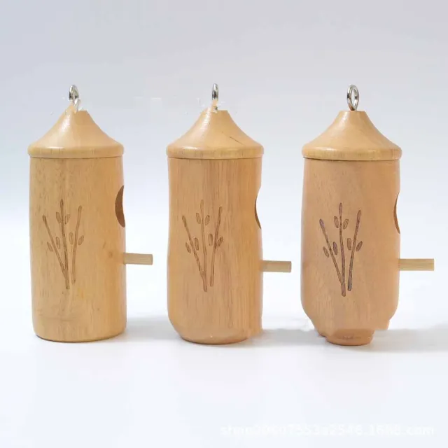 Hummingbird Hanging Swing Bird Nest House Wooden Craftwork Set - Shop at LoveMi
