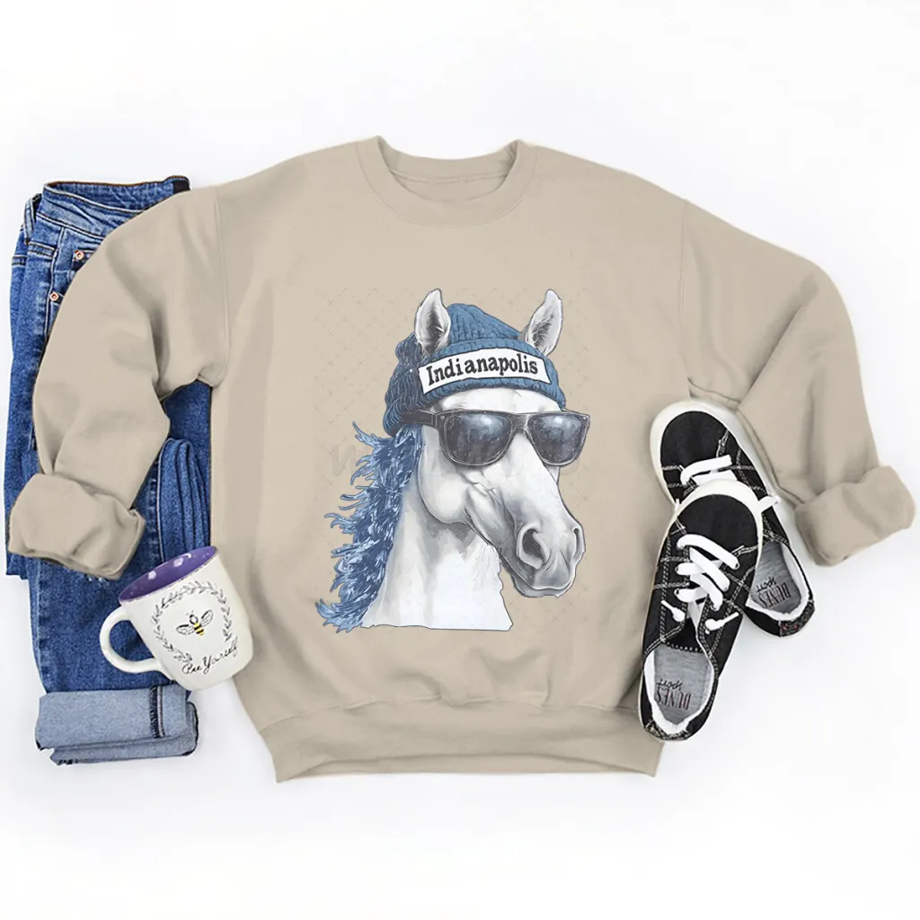 Personality Sweater Fleece Lined Casual - Kaki 1