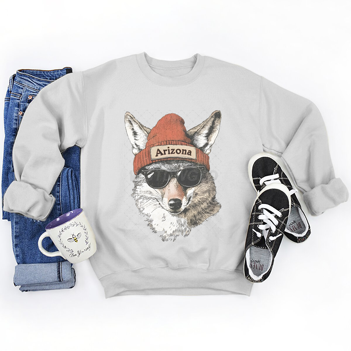 Men's And Women's Loose fitting Pullover Round neck Tops White 6 - Shop at LoveMi